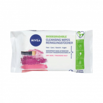 494318 Nivea Reinigungstuecher Gesicht und Augen, für trockene Haut, biologisch abbaubar, 25 Stueck.png